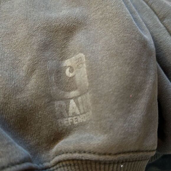 Carhartt Hoodie Mens XL Green Original Fit Workwear Outdoor Casual Distressed - Picture 9 of 11